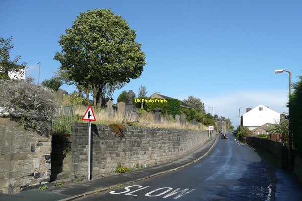 Photo 6"x4" Sunnybank Road, Greetland Sowerby Bridge c2011