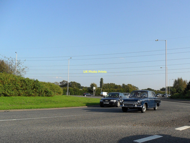 Photo 6"x4" Roundabout, Bamber Bridge Bamber Bridge c2011