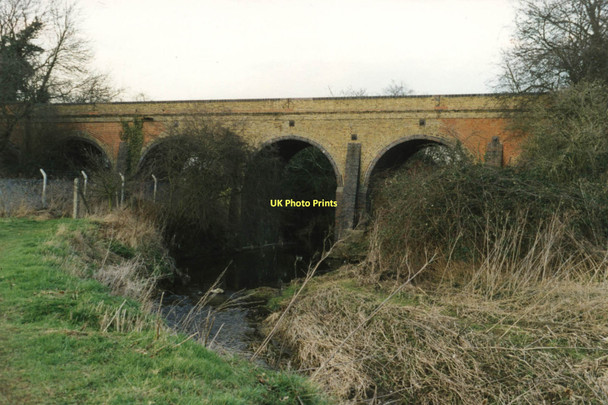 Photo 6"x4" Viaduct over Cripsey Brook Chipping Ongar Chipping Ongar c2000