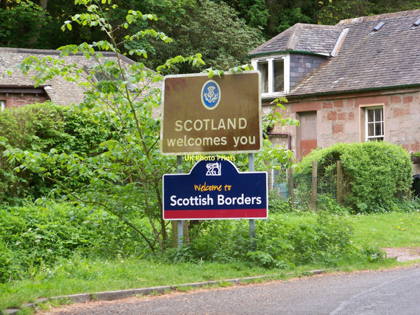 Photo 6"x4" Scotland Welcomes You Loanend\/NT9450 c2011