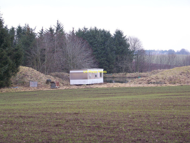 Photo 6"x4" Disused Caravan Near Benrig Wood Greenlaw\/NT7146 c2011