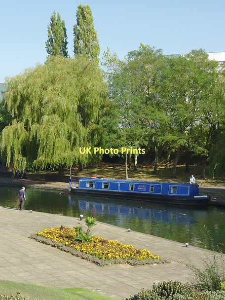 Photo 6"x4" The canal above Wolverhampton Top Lock Wolverhampton c2011