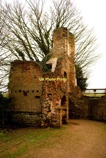 Photo 6"x4" Houghton House - Within the Grounds Ampthill c2011
