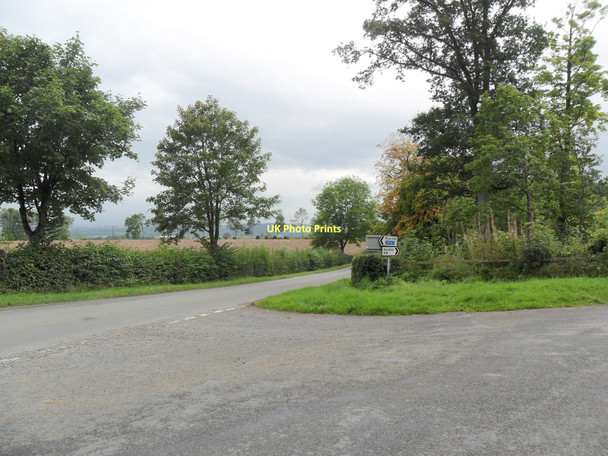 Photo 6"x4" Road junction at Lowther, Cumbria Lowther c2011