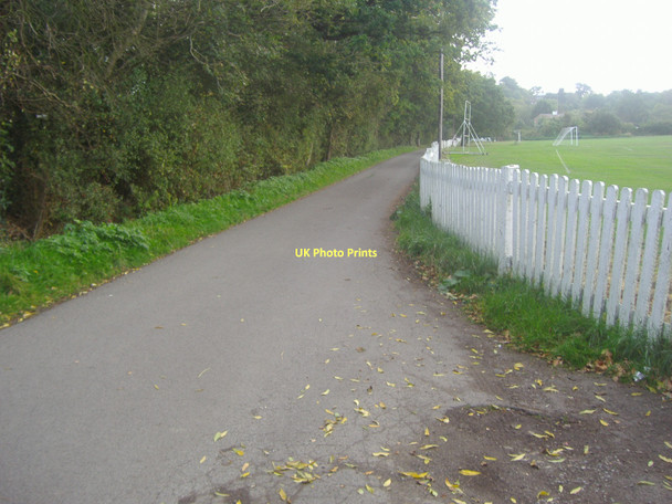 Photo 6"x4" Track to Folly farm Barnet c2011