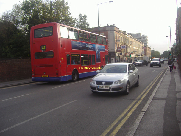 Photo 6"x4" 82 bus on Regents Park Road next to Finchley Central station Finchley c2011