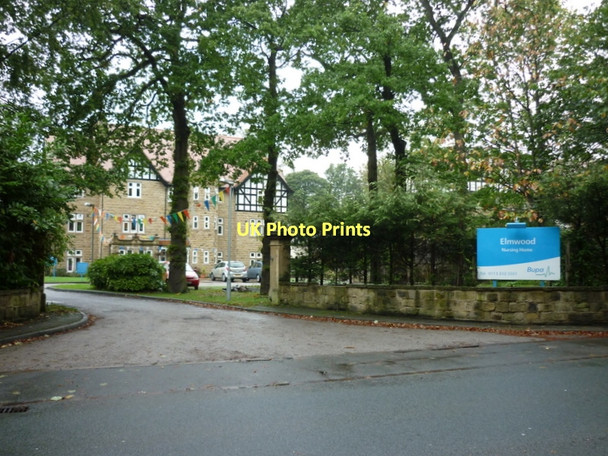 Photo 6"x4" Elmwood Nursing Home, Lady Wood, Leeds Gipton Wood c2011