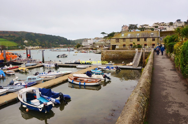Photo 6"x4" Salcombe: View of water frontage Salcombe c2011