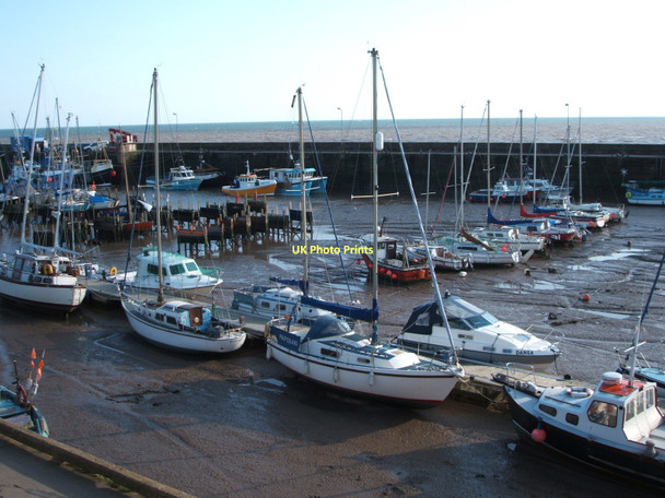 Photo 6"x4" Low tide, Bridlington Harbour Bridlington c2011