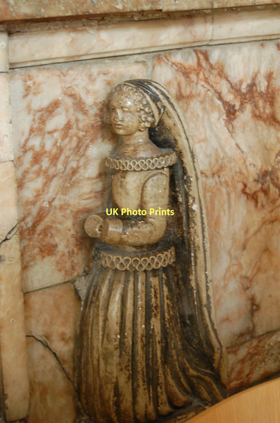 Photo 6"x4" Weeper on Tomb of Sir John Boys, Canterbury Cathedral Canterbury\/TR1457 c2011