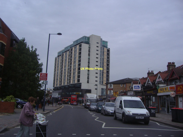 Photo 6"x4" Pedestrian crossing on Ballards Lane by Tally Ho! Finchley c2008
