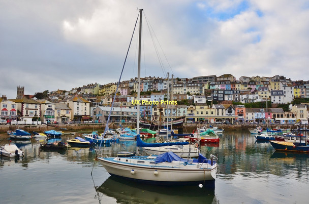 Photo 6"x4" Brixham Devon: Harbour View Brixham c2011
