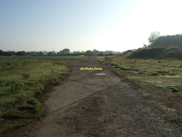 Photo 6"x4" Track on former airfield Acaster Selby c2011