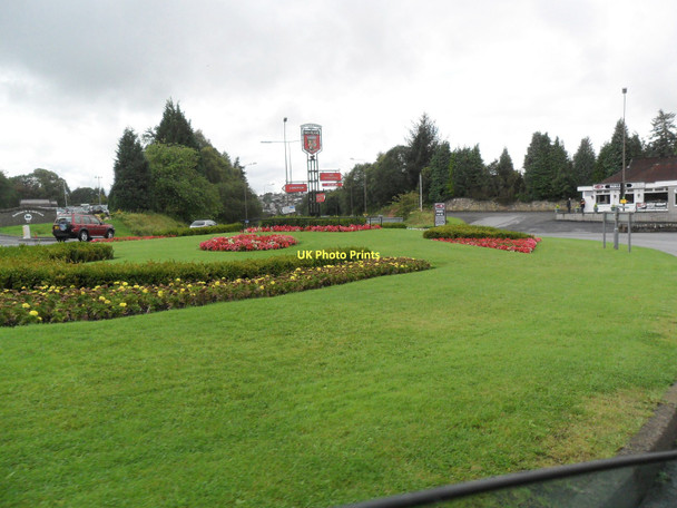 Photo 6"x4" Roundabout in Dunblane Dunblane c2011