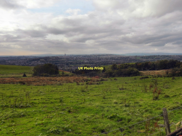 Photo 6"x4" View over Boardmans Edge Mossley\/SD9701 c2011