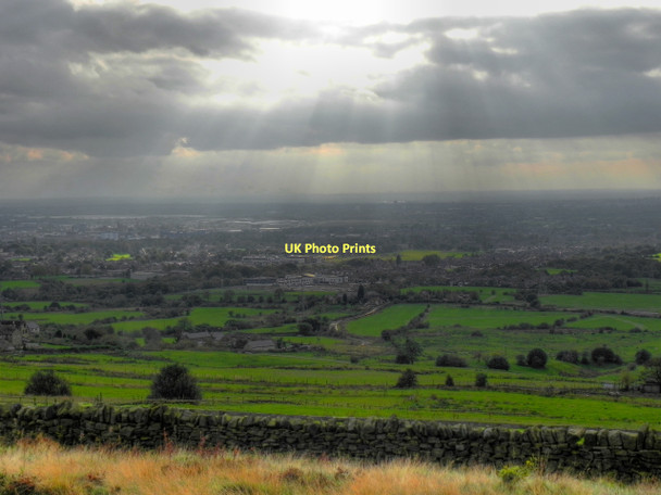 Photo 6"x4" View From Hartshead Pike Mossley\/SD9701 c2011