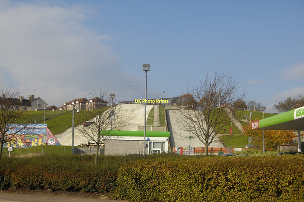Photo 6"x4" Garthdee Ski Slope Kaimhill c2011