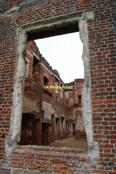 Photo 6"x4" Through the window at Houghton House Ampthill c2011