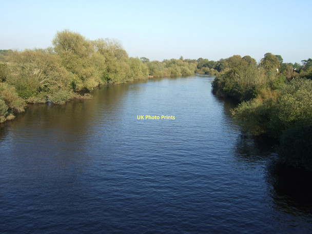 Photo 6"x4" River Ouse from A64 bridge Middlethorpe c2011