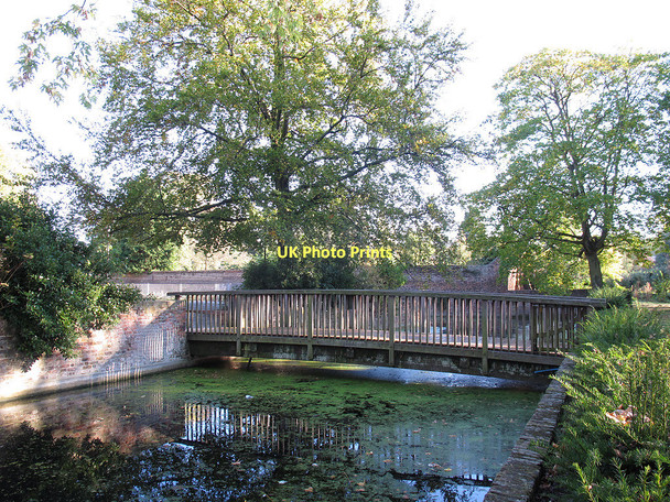 Photo 6"x4" Bridge over Well Hall moat Eltham c2011