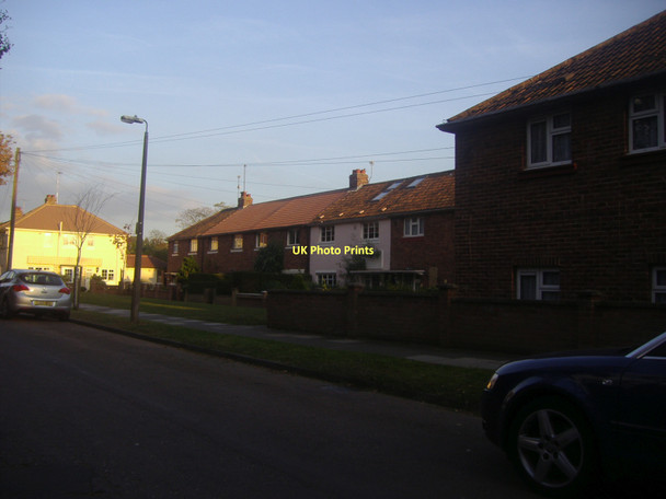 Photo 6"x4" Houses on Meadlands Drive, Ham Kingston Upon Thames c2011