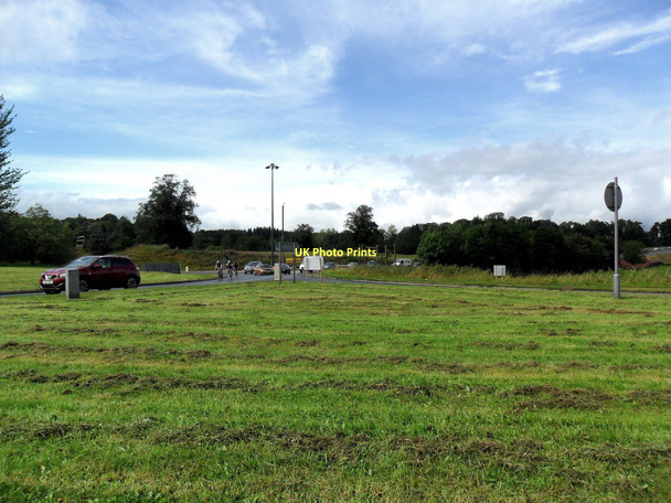 Photo 6"x4" Roundabout south of Dunblane Dunblane c2011