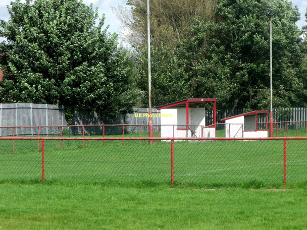 Photo 6"x4" Dugouts, Tulloch Park, home of Kinnoul Football Club, Perth Perth\/NO1123 c2011