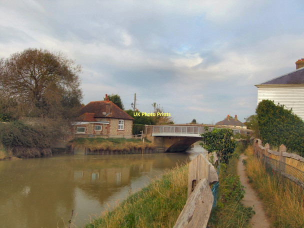 Photo 6"x4" River Adur near Beeding Bridge Upper Beeding c2011