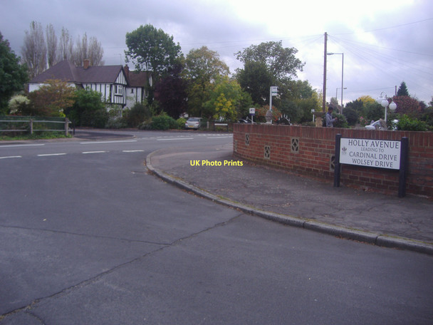 Photo 6"x4" Corner of Holly Avenue and Rydens Road Walton-on-Thames c2011
