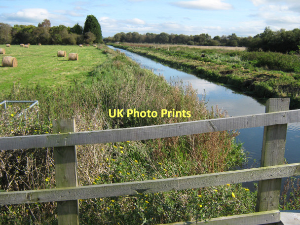Photo 6"x4" North Drain, Westhay Moor Bagley\/ST4545 c2011