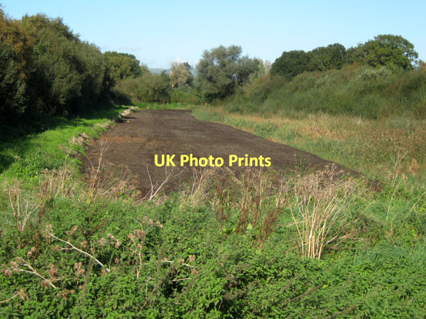 Photo 6"x4" Peat Workings, Westhay Moor Lower Godney c2011