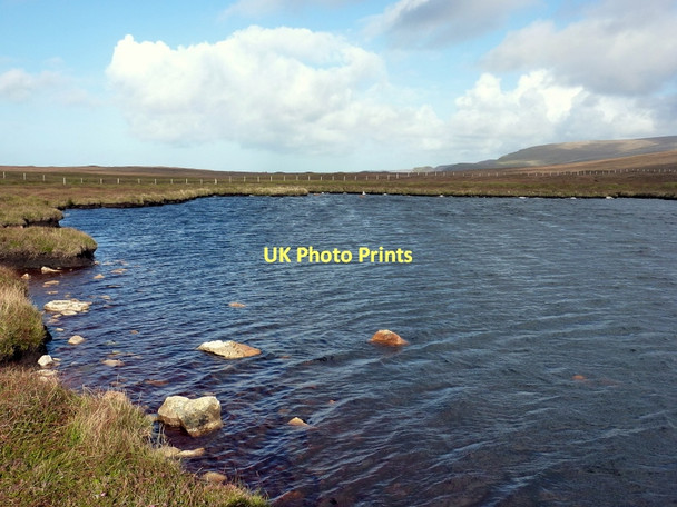 Photo 6"x4" Sand Water near Tingon Hamnavoe\/HU2380 c2011