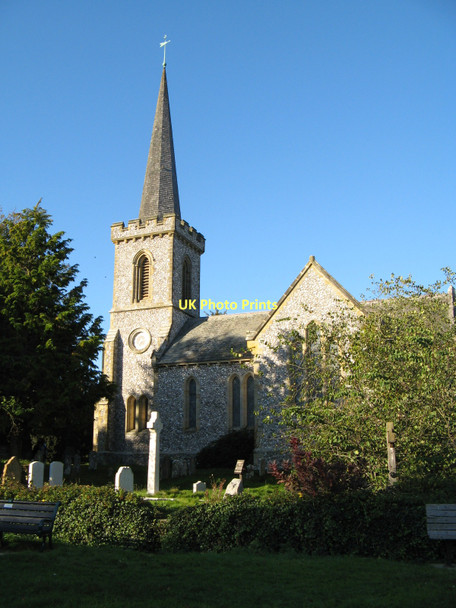 Photo 6"x4" Stanmer Church Stanmer c2011