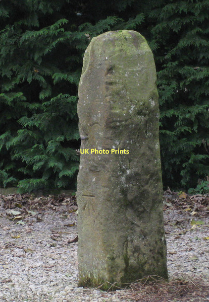 Photo 6"x4" Cut bench mark, Rosedale Abbey Rosedale Abbey c2011