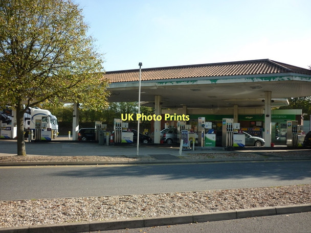 Photo 6"x4" Chieveley Services Curridge c2011
