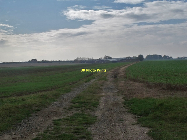 Photo 6"x4" Track to Barsey Walk Farm Wispington c2011