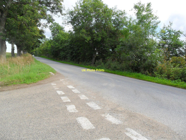 Photo 6"x4" Road junction near Kinloch, Perthshire Blairgowrie c2011