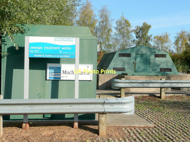 Photo 6"x4" Much Marcle sewage treatment works Much Marcle c2011
