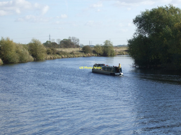 Photo 6"x4" The River Trent south of Rolleston Fiskerton\/SK7351 c2011