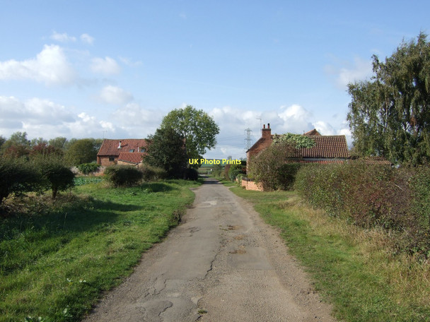Photo 6"x4" Gorsy Lane towards Bailey Crossing Bleasby\/SK7149 c2011