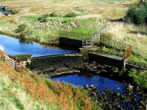 Photo 6"x4" Endrick Water, dam [2] Todholes\/NS6786 c2011
