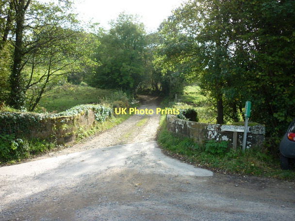 Photo 6"x4" A track leading to Grange Head Farm Key Green\/NZ8004 c2011