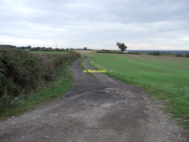 Photo 6"x4" Farm track off the A616 Little Carlton\/SK7757 c2011
