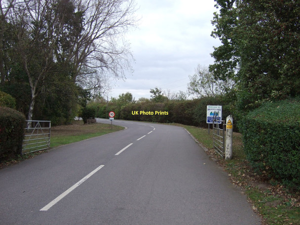 Photo 6"x4" Entrance to Holiday Park Newark-on-Trent c2011