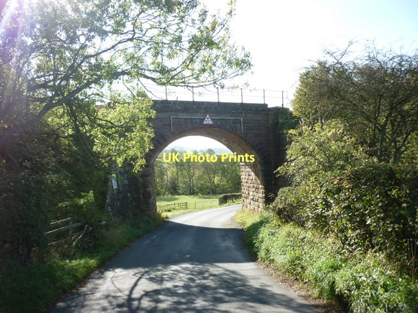 Photo 6"x4" The Esk Valley railway goes over the road Houlsyke c2011