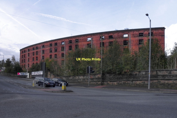 Photo 6"x4" Former Railway Warehouse, Woodstock Street Oldham c2011