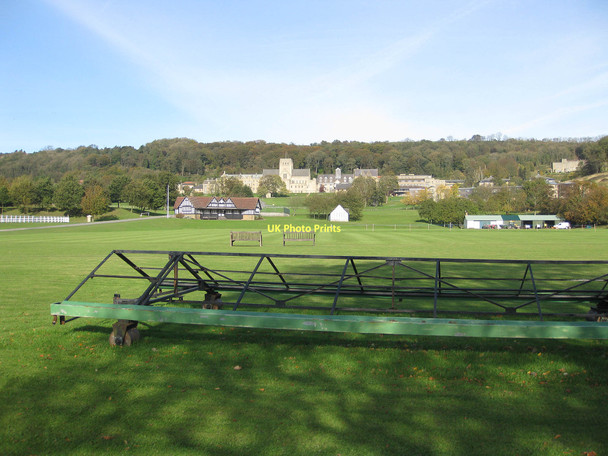 Photo 6"x4" Immaculate cricket pitch, Ampleforth Ampleforth c2011