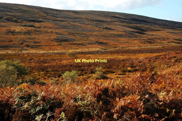 Photo 6"x4" Lower slopes of Meall Clais nan Each Meall Clais nan Each c2011