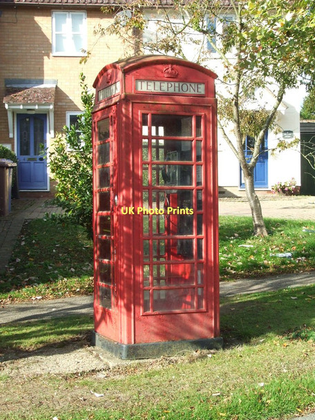 Photo 6"x4" Telephone Box Babel Green c2011