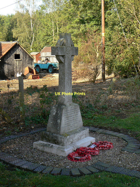 Photo 6"x4" War memorial Stanton-on-the-Wolds c2011
